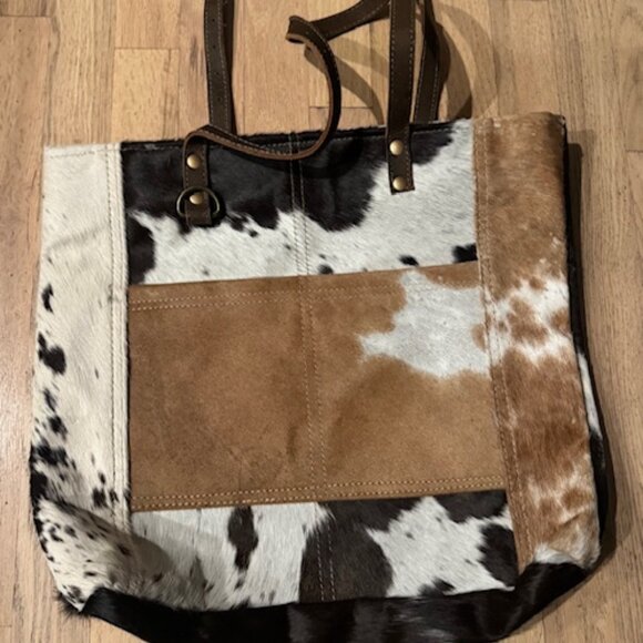 Myra Hair On Tote Bag - Picture 1 of 3